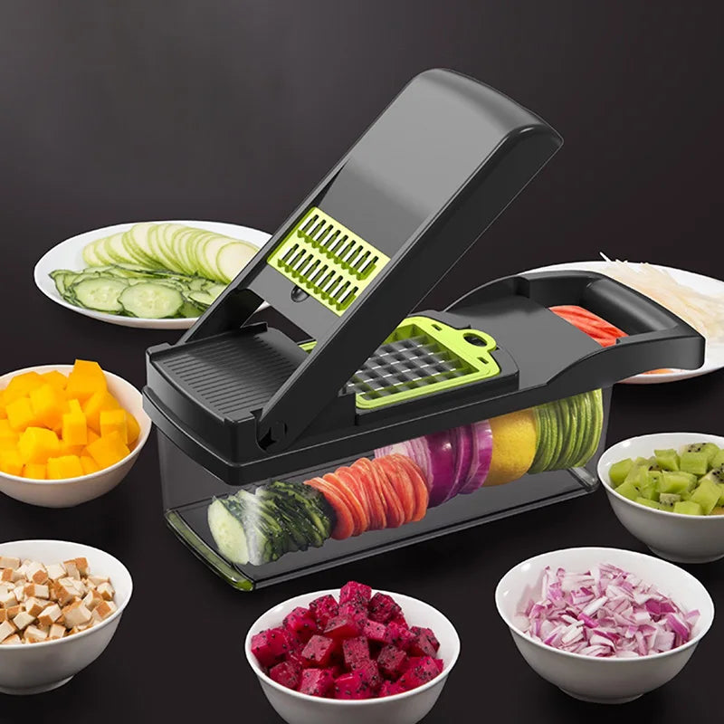 16 in 1 Multifunctional Vegetable Chopper Slicer