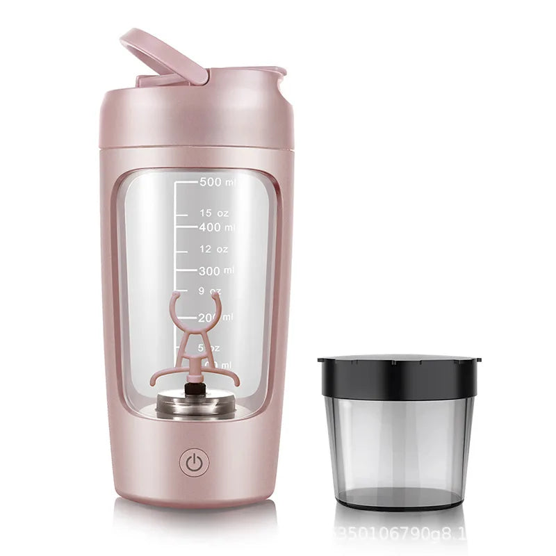 650ML Premium Electric Protein Shaker Bottle