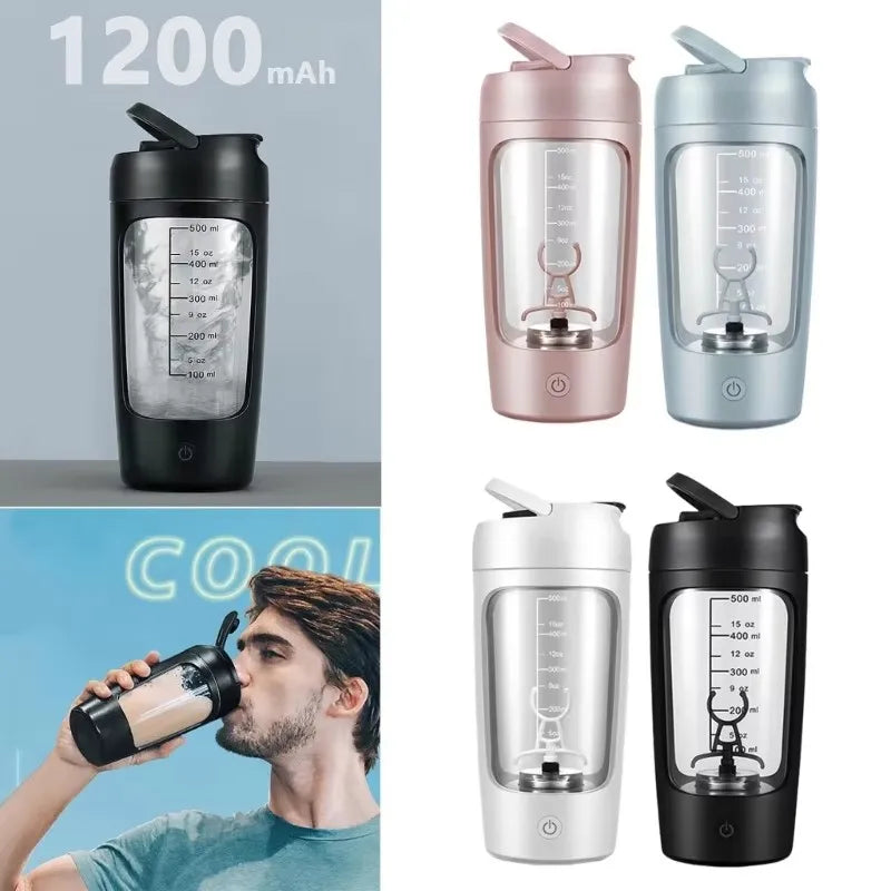 650ML Premium Electric Protein Shaker Bottle