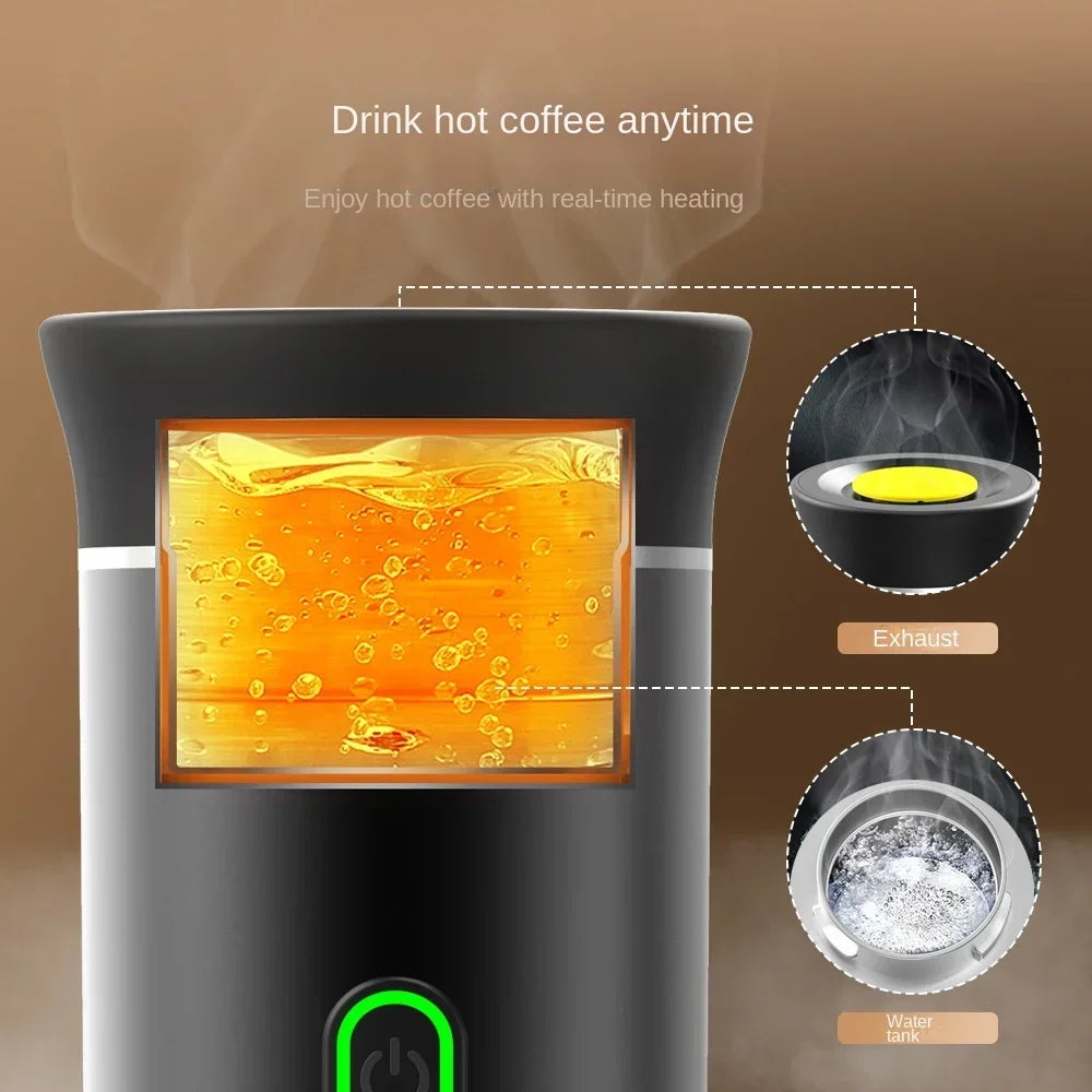 Portable Wireless Electric Espresso Coffee Machine